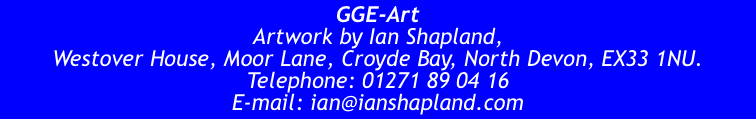 GGE-Art Artwork by Ian Shapland,  Westover House, Moor Lane, Cr